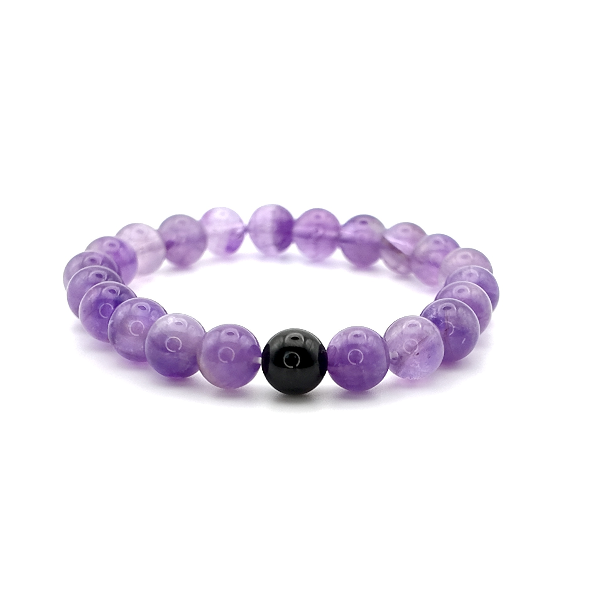 Bracelets Connectés Tourmaline Noire - Améthyste – Image 3