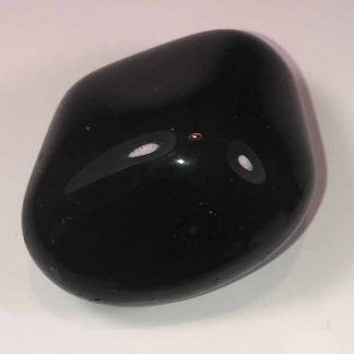 pierre roulée obsidienne œil céleste