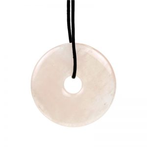 Pendentif-Donut-quartz-rose-sans-cordon-1