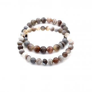Bracelet Agate du Botswana