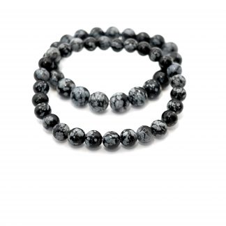 Bracelet Obsidienne Neige