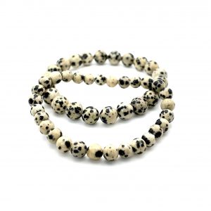 Bracelet Jaspe Dalmatien